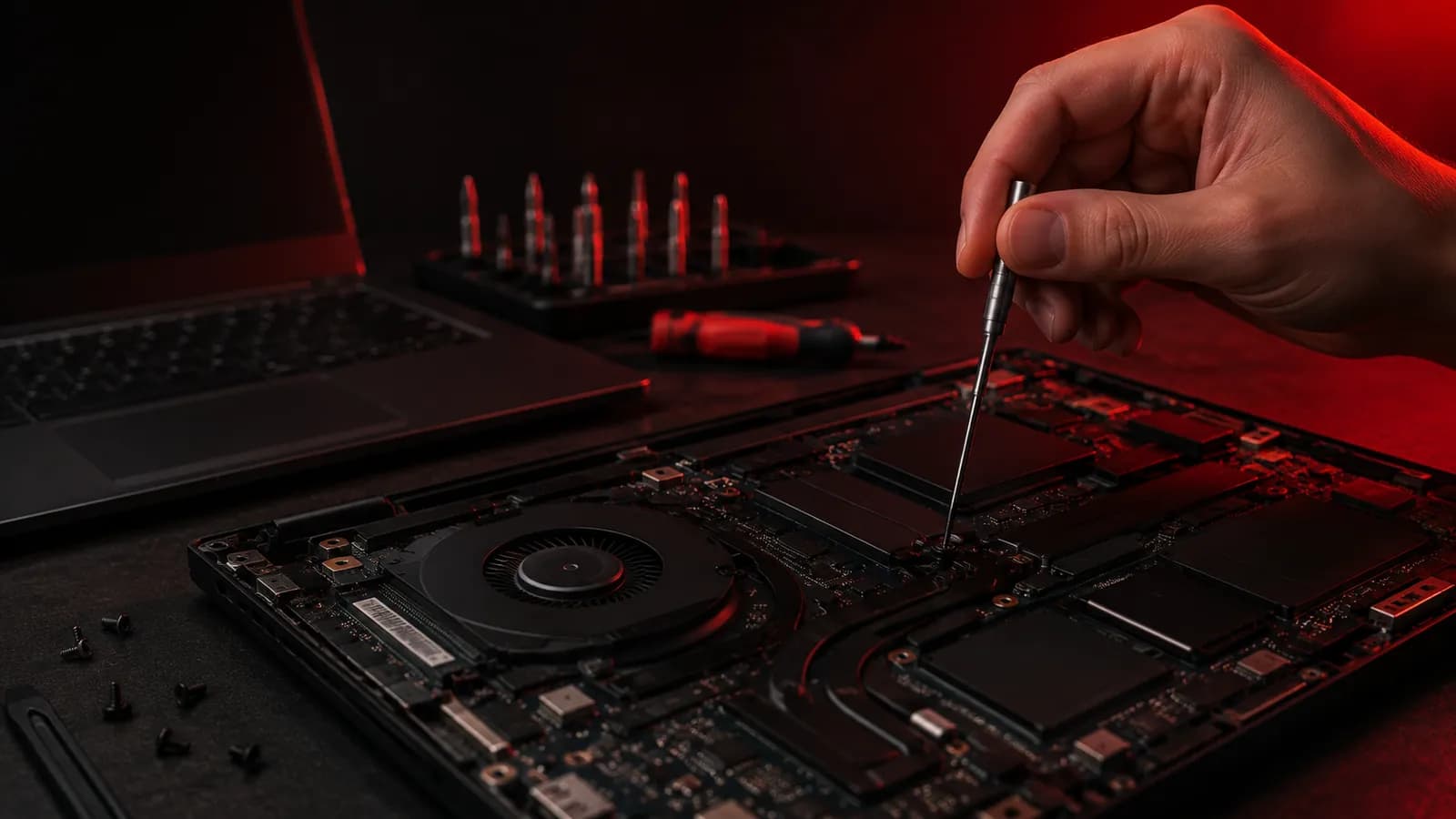 Dépannage d’un PC portable - Laguiole Dépannage Informatique